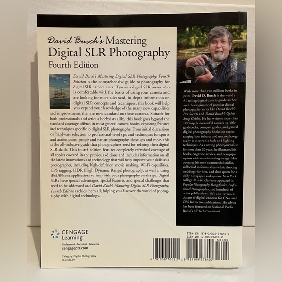 Mastering Digital Photography David D. Busch Fourth edition Book - Art Hobbies - Picture 2 of 3